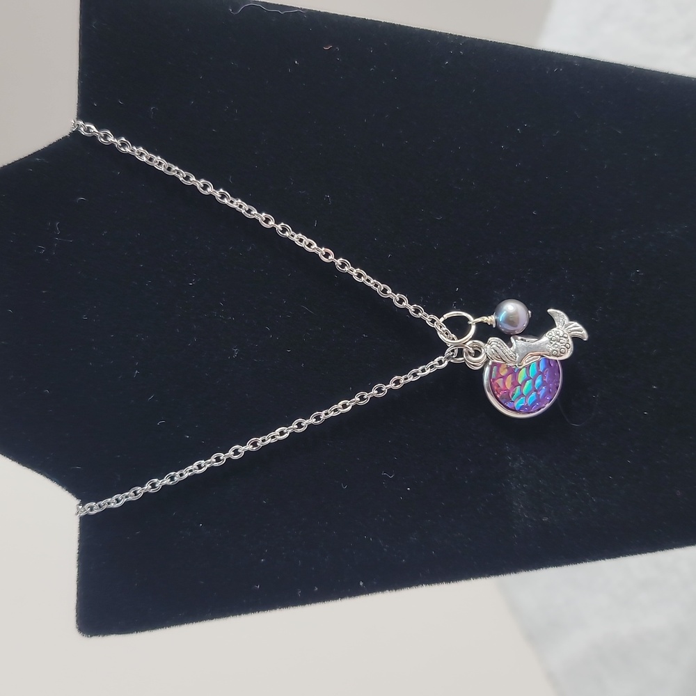Mermaid Scale necklace #75